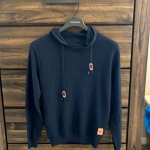 Mens blue pullover sweater
